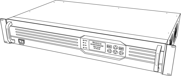 24Vdc to 120Vac 1-3KVA Rack type Pure sine wave high frequency inverterPURE SINE WAVE INVERTER|DC POWER SUPPLY